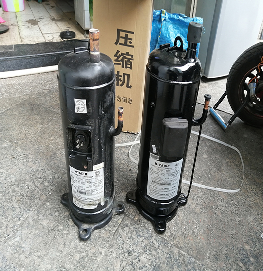 京口中央空调压缩机的更换维修